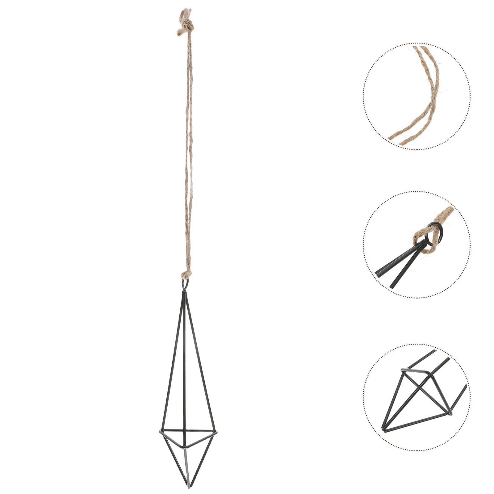 Spider Plant Hanging - Penyangga Tanaman Udara Gantung Berbentuk Geometris