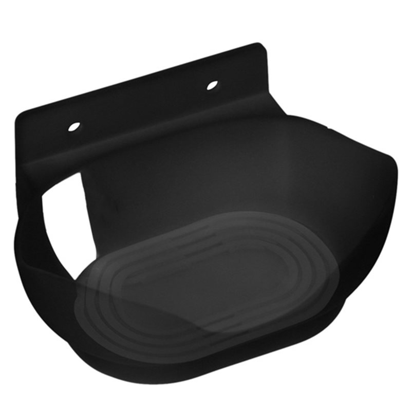 Google Speaker Nest Audio - Rak Dinding Hitam Kokoh Hemat-Ruang untuk