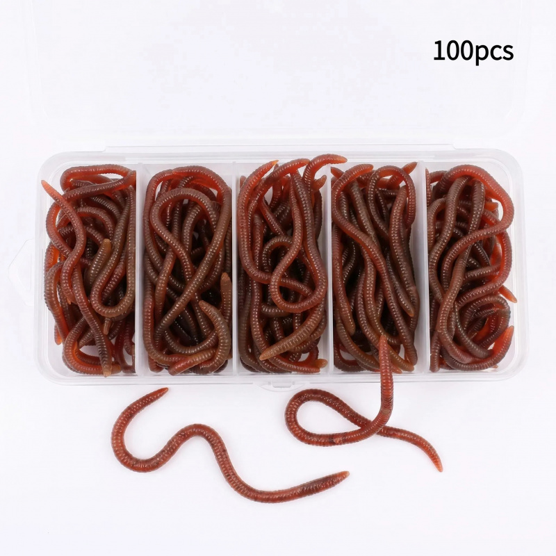 Aglaonema Red - 100pcs Umpan Lunak Ikan Bass Bream