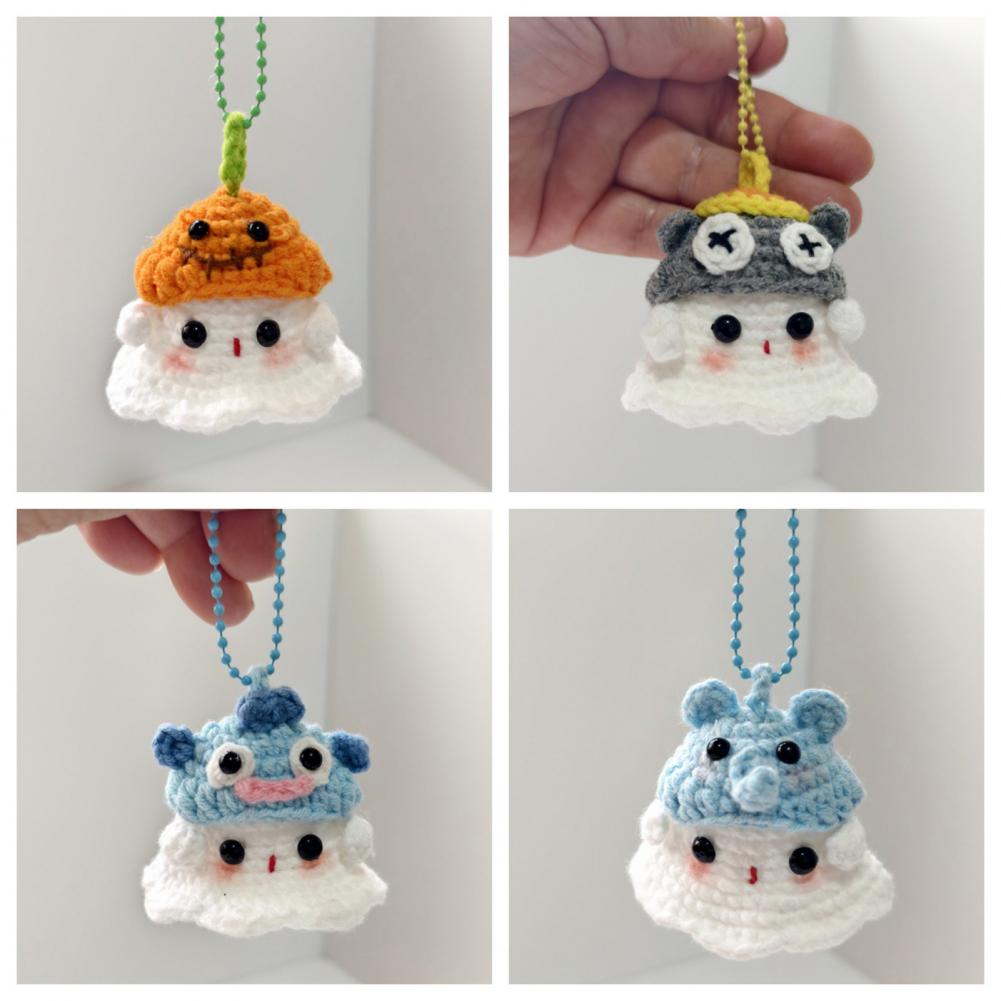 Spider Plant Hanging - Dekorasi Mobil Halloween Rajutan, Hiasan Mobil