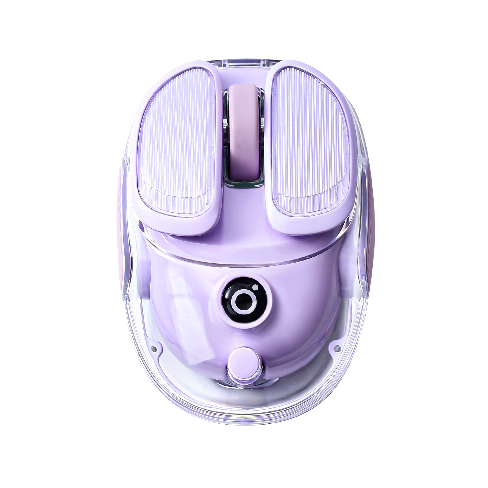 Tradescantia Purple - EWEADN Q9 Mouse RGB Nirkabel Ungu,