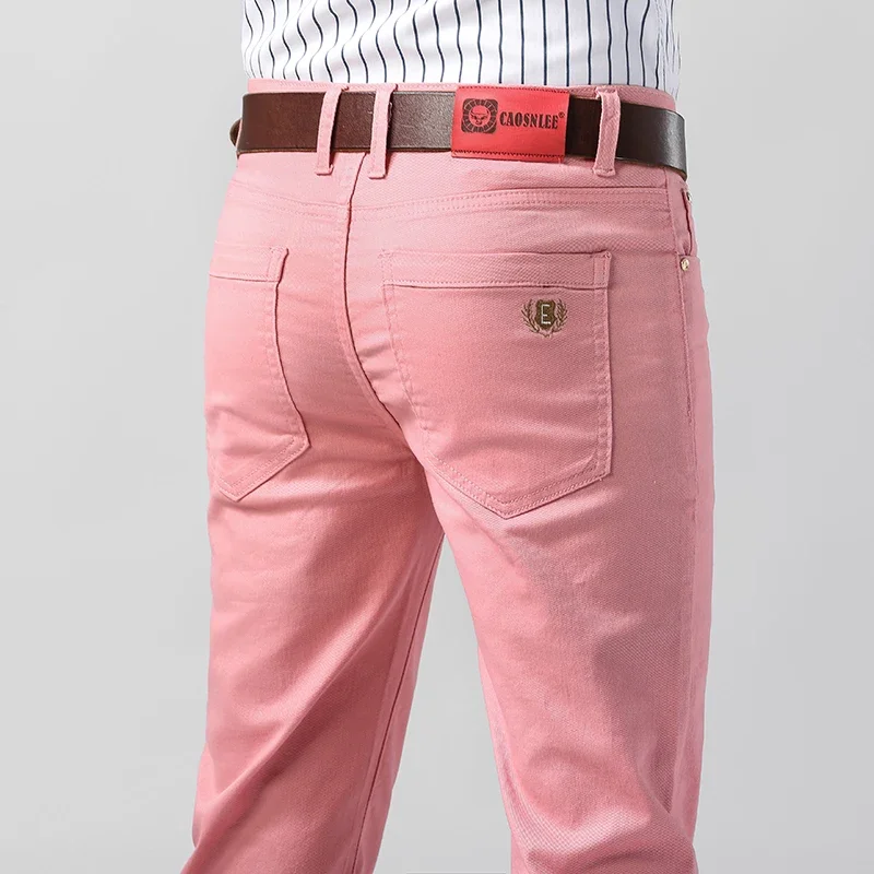 Aglaonema Red - Jeans Melar Denim Warna-warni Pria 5