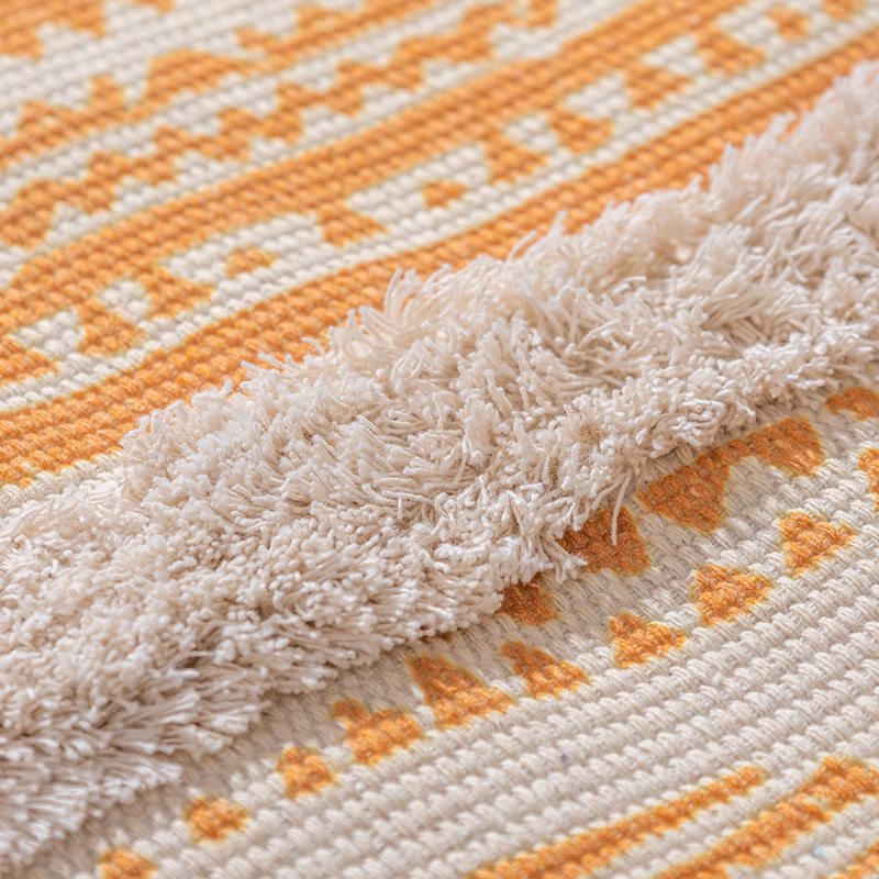 Karpet katun Linen tenun Vinta - Maranta Prayer Plant ulasan dan harga