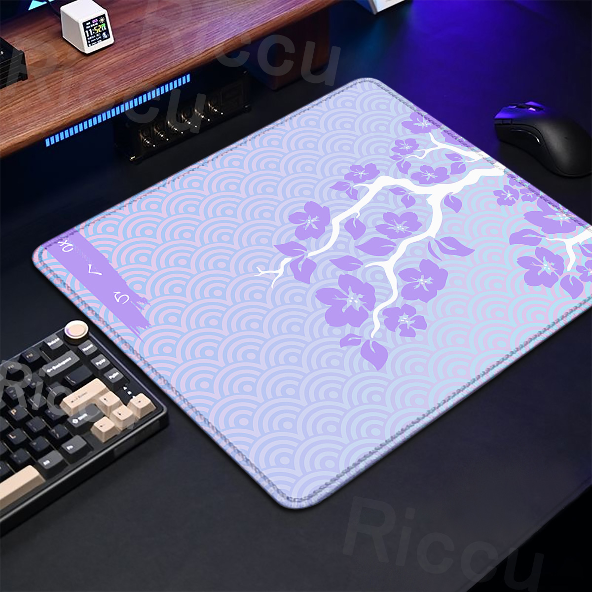 Alas Mouse Gaming Sakura ungu, - Tradescantia Purple ulasan dan harga