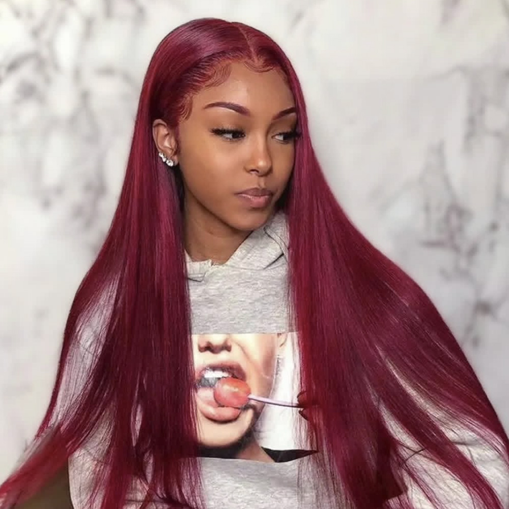 Wig Rambut Manusia Brasil Luru - Aglaonema Red ulasan dan harga