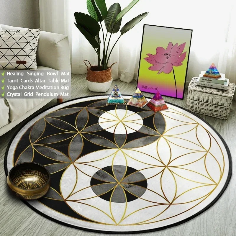 Yin Yang Taiji Karpet Bulat Bu - Maranta Prayer Plant ulasan dan harga
