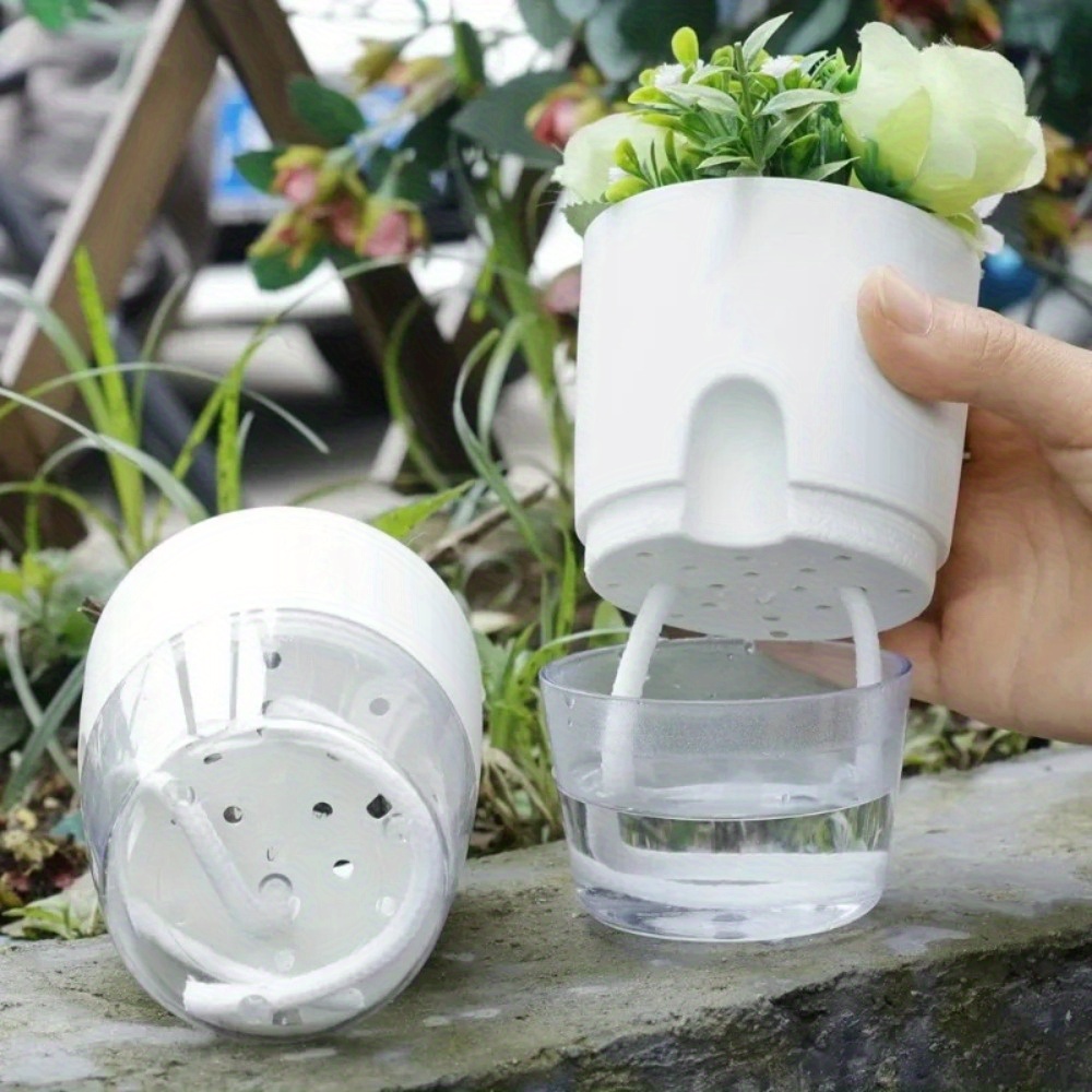 10/5 Buah Pot Bunga Plastik Pe - Aloe Vera Pot ulasan dan harga