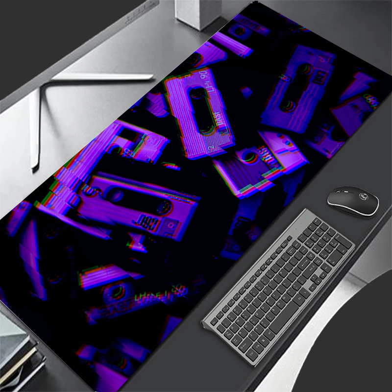 Ungu Retro Neon kota HD alas M - Tradescantia Purple ulasan dan harga