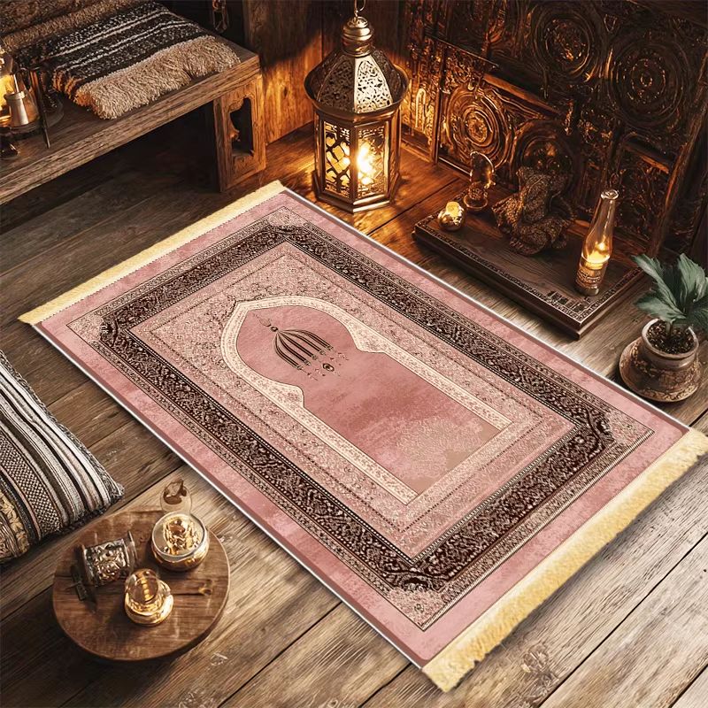 Sajadah Masjid VIKAMA Pink den - Maranta Prayer Plant ulasan dan harga
