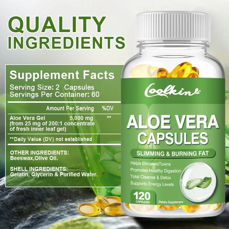Kapsul Ekstrak Lidah Buaya - M - Aloe Vera Pot ulasan dan harga