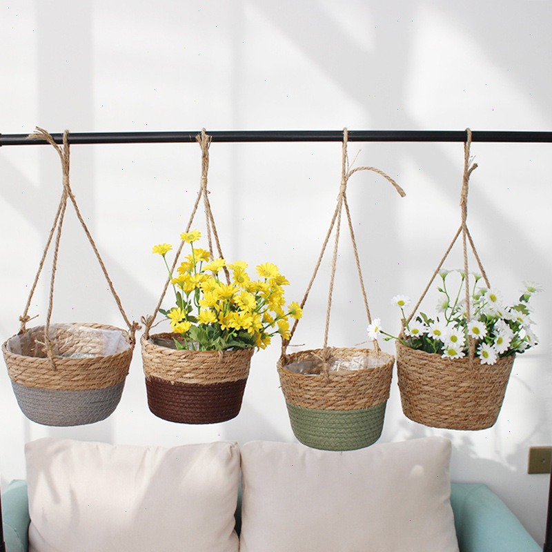 Keranjang Gantung Jerami Pot B - Spider Plant Hanging ulasan dan harga