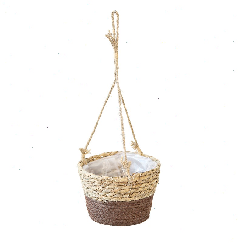 Keranjang Gantung Jerami Pot B - Spider Plant Hanging ulasan dan harga