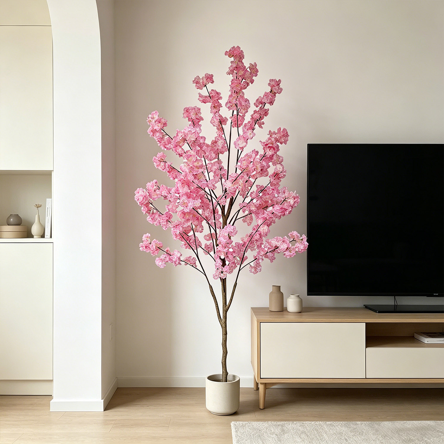Tanaman Bunga Sakura Buatan 10 - Ficus Lyrata Tree ulasan dan harga