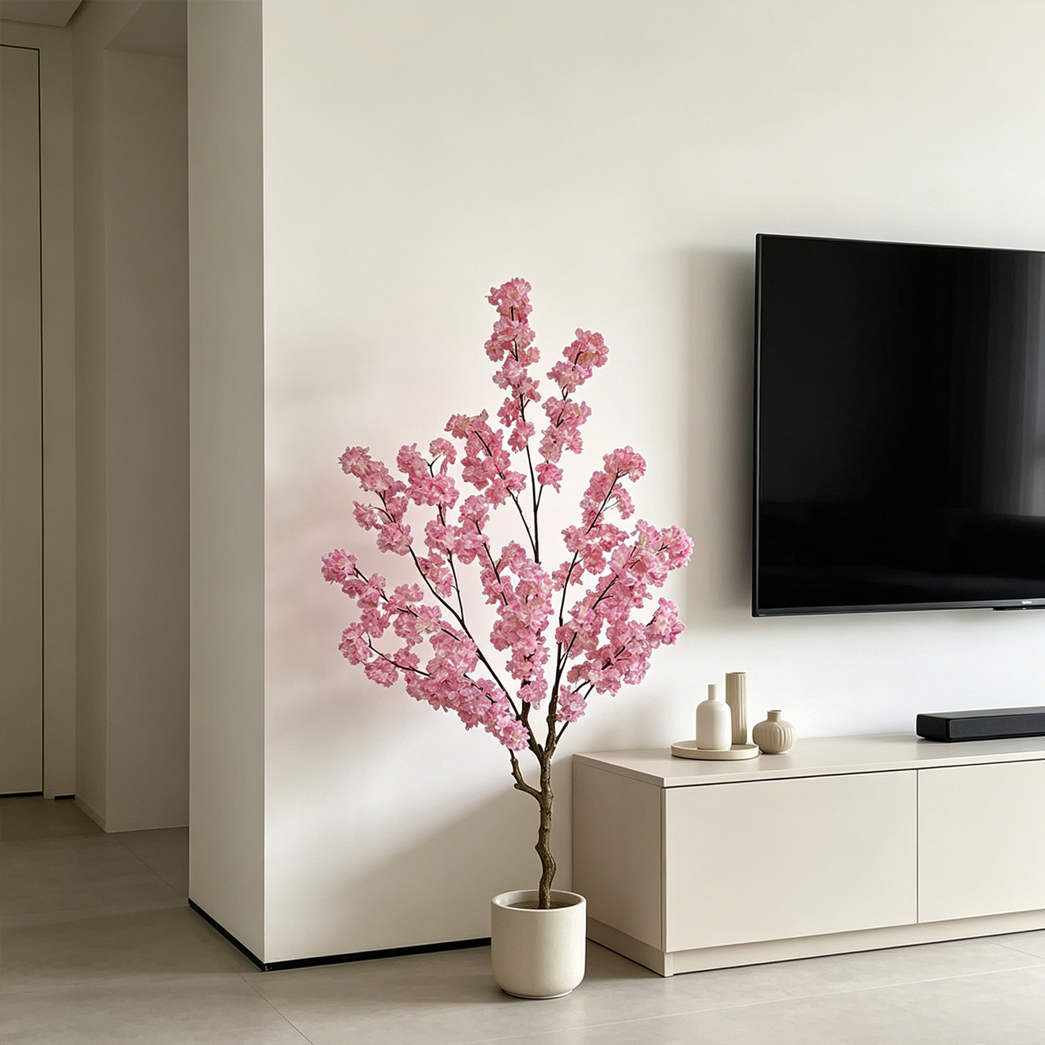 Tanaman Bunga Sakura Buatan 10 - Ficus Lyrata Tree ulasan dan harga